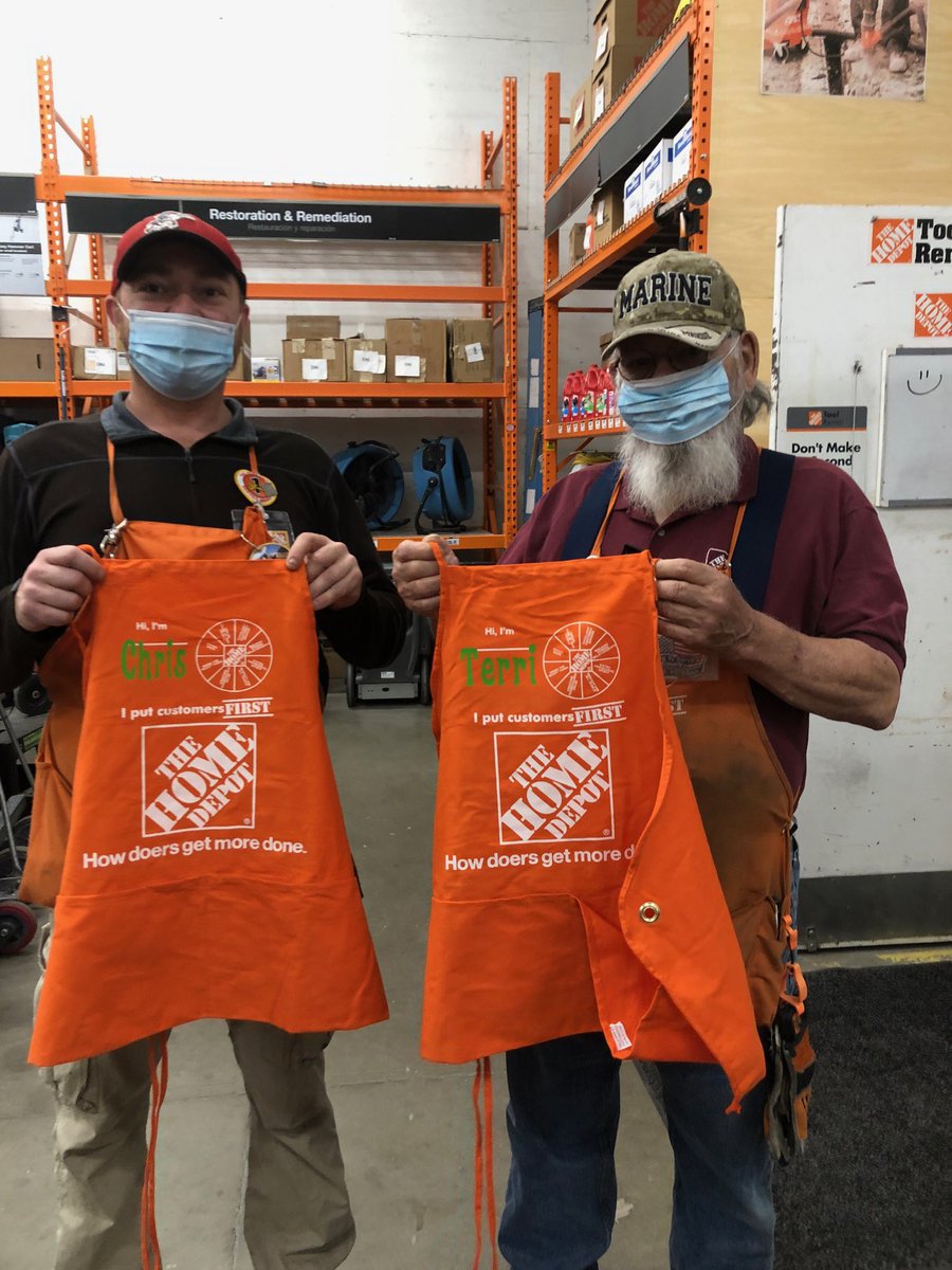 The Home Depot 1549 (@1549the) on Twitter photo Day 2 of the 1st week of CAM custom decorated aprons for the FE TRC Pro and SS desk #1549Proud <a href="/jeff_ogard/">Jeff Ogard</a> @HD_MarthaA <a href="/dan_kitterman/">Dan Kitterman</a> <a href="/SteveCronin12/">Steve Cronin</a> <a href="/theonlyDcian/">cian benning</a> Day 2 of the 1st week of CAM custom decorated aprons for the FE TRC Pro and SS desk #1549Proud <a href="/jeff_ogard/">Jeff Ogard</a> @HD_MarthaA <a href="/dan_kitterman/">Dan Kitterman</a> <a href="/SteveCronin12/">Steve Cronin</a> <a href="/theonlyDcian/">cian benning</a>