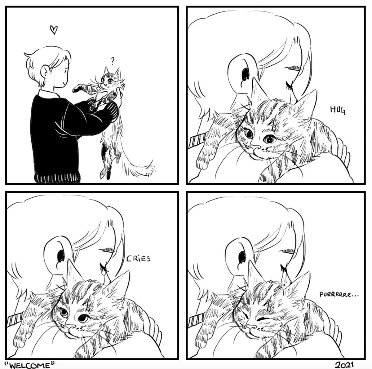 KamuiHand's tweet photo. "Welcome", 2021
To Mía Dasha, my baby.
#dasha #kitty #cat #comic #daily #newcat #newbaby #kittykitty #loveyou #4month #miadasha #siberiancat #siberian #hipoallergenic #russiancat https://t.co/mQ78vgWvGG