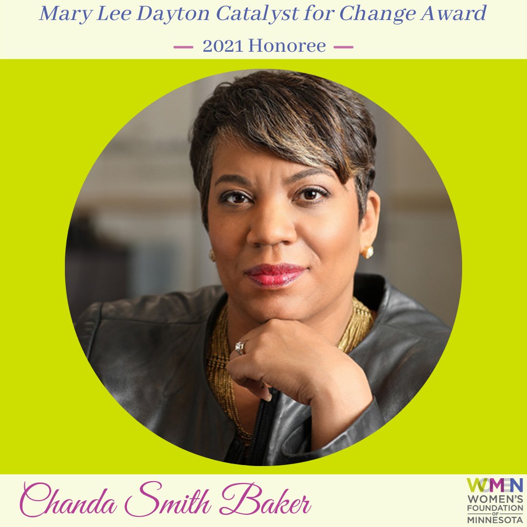 🎉WFMN is thrilled to honor @Chandasbaker of @mplsfoundation w/ the Mary Lee Dayton Catalyst for Change Award this week at our annual Leadership & Legacy Celebration. Congratulations, Chanda! We are grateful to have such a groundbreaking catalyst for change like you as a partner.