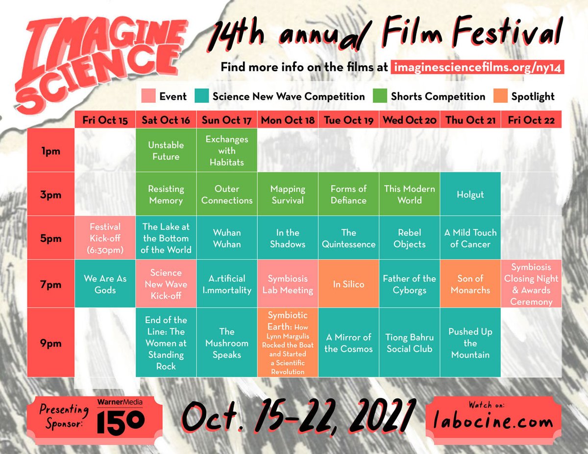 Join us virtually for the world premiere of "The Lake at the Bottom of the World" on Oct 16 at 5pm EST! Check out the Imagine Science Film Festival website for info on how to RSVP to the event: imaginesciencefilms.org