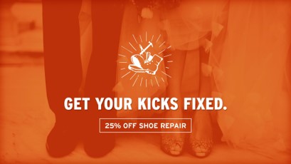 jackbrownclean's tweet photo. Only a few days left in the month to take advantage of our 25% off shoe repair special! https://t.co/1g7d2oCdSj