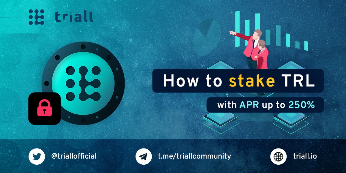 triallofficial's tweet photo. 💎 The $TRL staking program is open!💎

Our first pool (250% APR) is now available for staking to all $TRL holders who have whitelisted themselves over the past weeks.

📋 Guide: https://t.co/mLp2j3BE46

Powered by @FerrumNetwork

🦄 Trade $TRL on Uniswap: https://t.co/DgZS95WBU3 https://t.co/yRHPD8ET7c