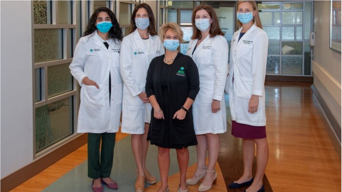 AHNtoday's tweet photo. Our Women’s Institute recently opened the “Center for Postpartum Healing." This highly-specialized clinic is for women experiencing postpartum bladder or pelvic floor complications and is based out of West Penn Hospital. https://t.co/O5vfwEVQ1D https://t.co/AuRcGyrqBY