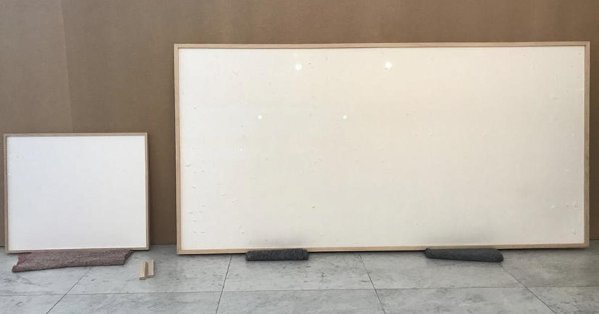 A museum says they gave an artist $84,000 in cash to use in artwork. He delivered blank canvases and titled them 'Take the Money and Run.' cbsn.ws/2XXqaeh