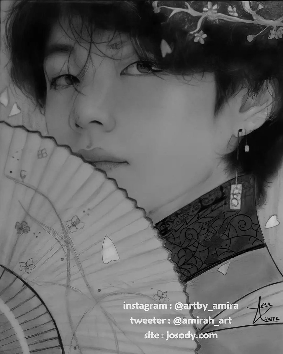 I found you among the sakura flowers💮🌸 New concept ⁦♥️⁩
You will find all steps on my site josody.com 
Hope you like it 💜
.
.
.
#bts #v #taehyungfanart #taehyung #kimtaehyung #btsfanart #btsart  #bangtanfanart #btsarmy #btsdraw #btsdrawing #magicshopartwork