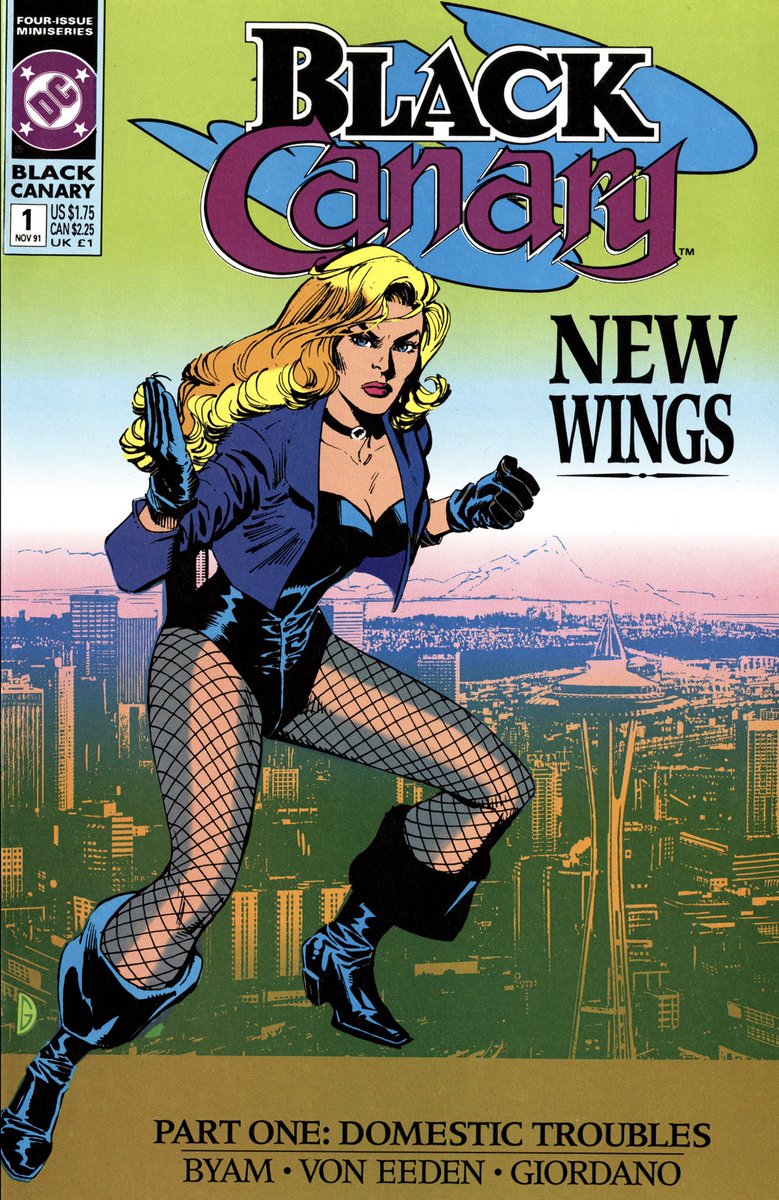 Black Canary #1 - November 1991

Cover art by Dick Giordano

Four issue miniseries

#dccomics #blackcanary #dinahlance #greenarrow #dickgiordano