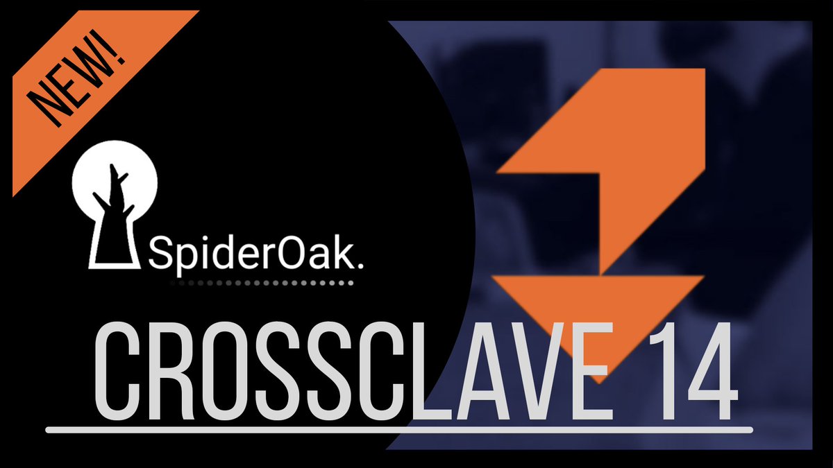 SpiderOak's tweet photo. CrossClave 14 is almost here! Join us tomorrow at 2:30 CST for a YouTube live where we break down the latest: https://t.co/naVzM3KuoG
#spideroak #crossclave #security #storage #collaboration https://t.co/JhJpdoJx7l