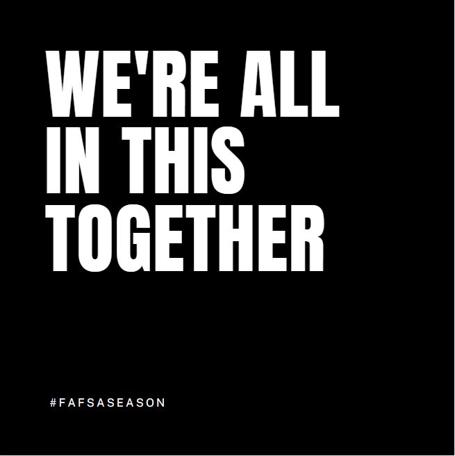 CUFinancialAid's tweet image. ITS #FAFSA SEASON!!
October 1st is the opening day! Let us help you!! #officeoffinancialaid #campbellsvilleuniversity