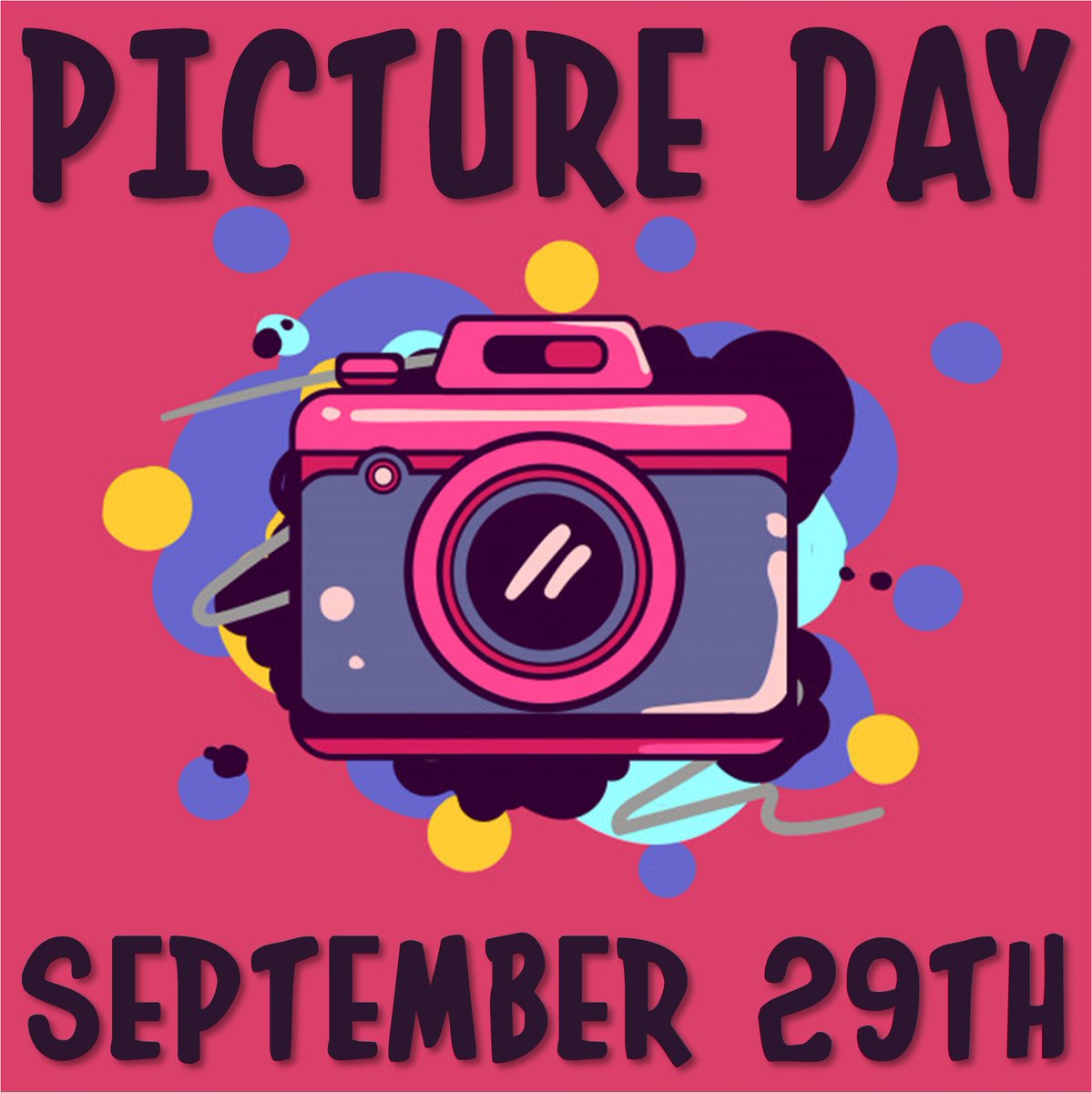 REMINDER: Tomorrow, September 29th, is PICTURE DAY! Make sure you send your student to school with their picture packets. You can also place your orders online at dorianstudio.com. Get ready to smile, Skyhawks! #pictureday