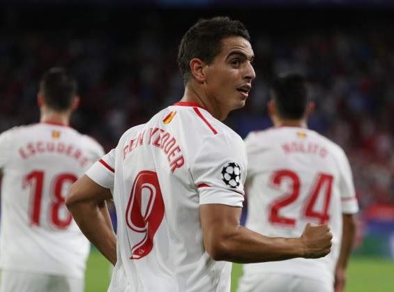 📊Más goles en una edición de #UCL con el #SevillaFC
 
8️⃣Ben Yedder (17/18) +2*
5️⃣Luis Fabiano (07/08) +3*
6️⃣En-Nesyri (20/21)
4️⃣Kanouté (07/08)+1*
2️⃣Luis Fabiano (09/10)+1*
2️⃣Kanouté (09/10)+1*
2️⃣Ben Yedder (16/17)
2️⃣Rakitic (20/21)
2️⃣Renato (07/08)

*En partidos clasificatorios