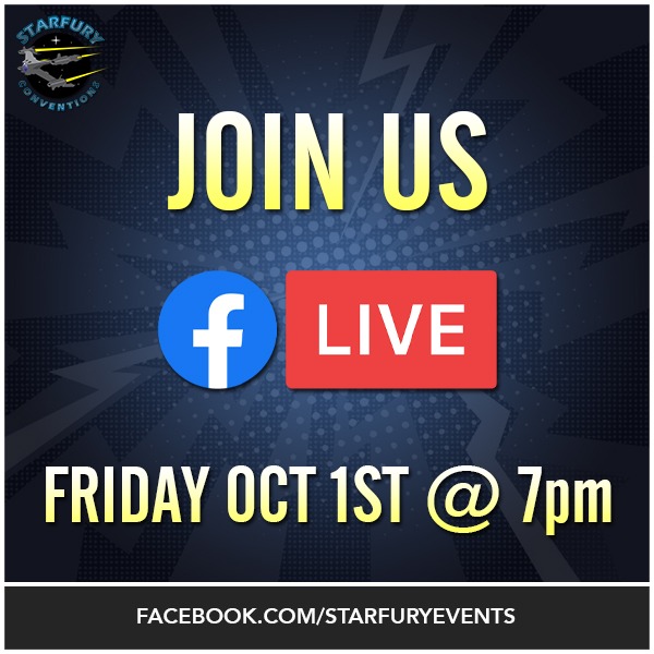 I will do a Facebook Live this Friday, 1st October at 7pm UK time.

Have new guests to announce for Survival 5, Ultinates Crisis and Cross Roads 4, and hopefully (fingers crossed) I should have some replacement guests to announce for for Enchanted 3.
