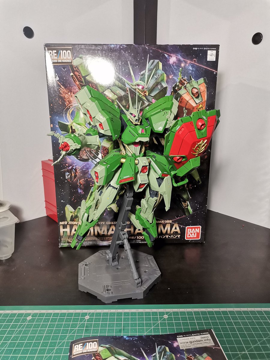 Joao_Stainless's tweet photo. FINISHED!!! 🤩🤩🤩 It's a monstrous kit, not only in size but also in quality. I've initiated airbrushing with it and I couldn't be happier with the result. Welcome!
#gunpla #gundam #gunplabuilder #plamo #bandai #WIP #ZZGundam #RE100 #Universalcentury #AMX103 #HammaHamma https://t.co/puAIvOzE1d