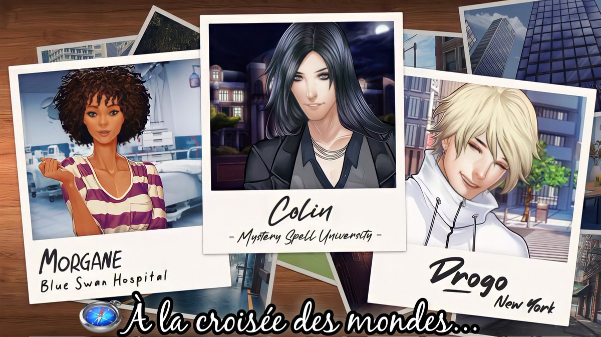 FanyhStey's tweet photo. [❤ Is It Love ? Extra Events 🧭]

Les Extras de Colin &amp; Rose, Drogo &amp; Alice et Morgane &amp; Eleonor vous donnent rendez-vous "À la croisée des mondes"...mais surtout sur ma chaîne YouTube 😉

#isitlove #colinspencer #drogobartholy #extraevent #isitloveworld #isitlovestories https://t.co/fSvaOebDHv