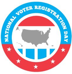 EliteChange's tweet photo. Today is National Voter Registration Day! If you haven’t registered or just need to check your registration do it today! Visit https://t.co/5r7xtzaogu to make sure you are ready to make your voice heard!! https://t.co/yFvjsscsL5