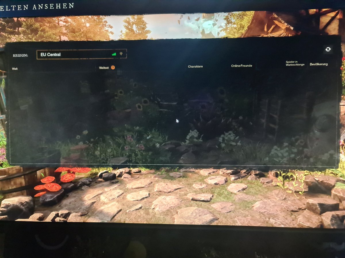 Jessy__Dixon's tweet photo. Was zur Hölle ist los bei New World? Kruz rausgeflogen und jetzt kommt man gar nicht mehr rein @PlaynewworldDE https://t.co/f5tmngLBay