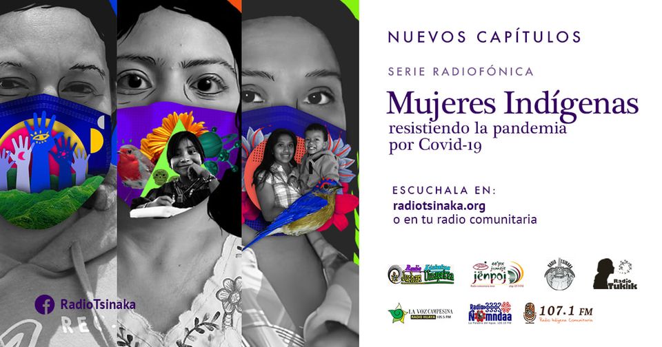 ¡Otras historias que puedes escuchar esta semana! Como parte del estreno semanal de la serie radiofónica "Mujeres indígenas resistiendo la pandemia por COVID-19", recuerda que las puedes escuchar y descargar 🎧📻 a través de la página: radiotsinaka.org/mujeres-resist…
👩🤩👈🗣👣