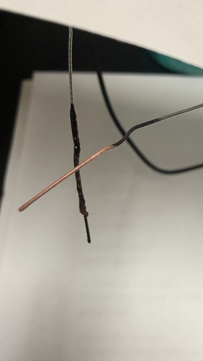 Our 7th-grade chemists conduct an experiment to separate the bonds of copper, sulfur, and oxygen using electrolysis.