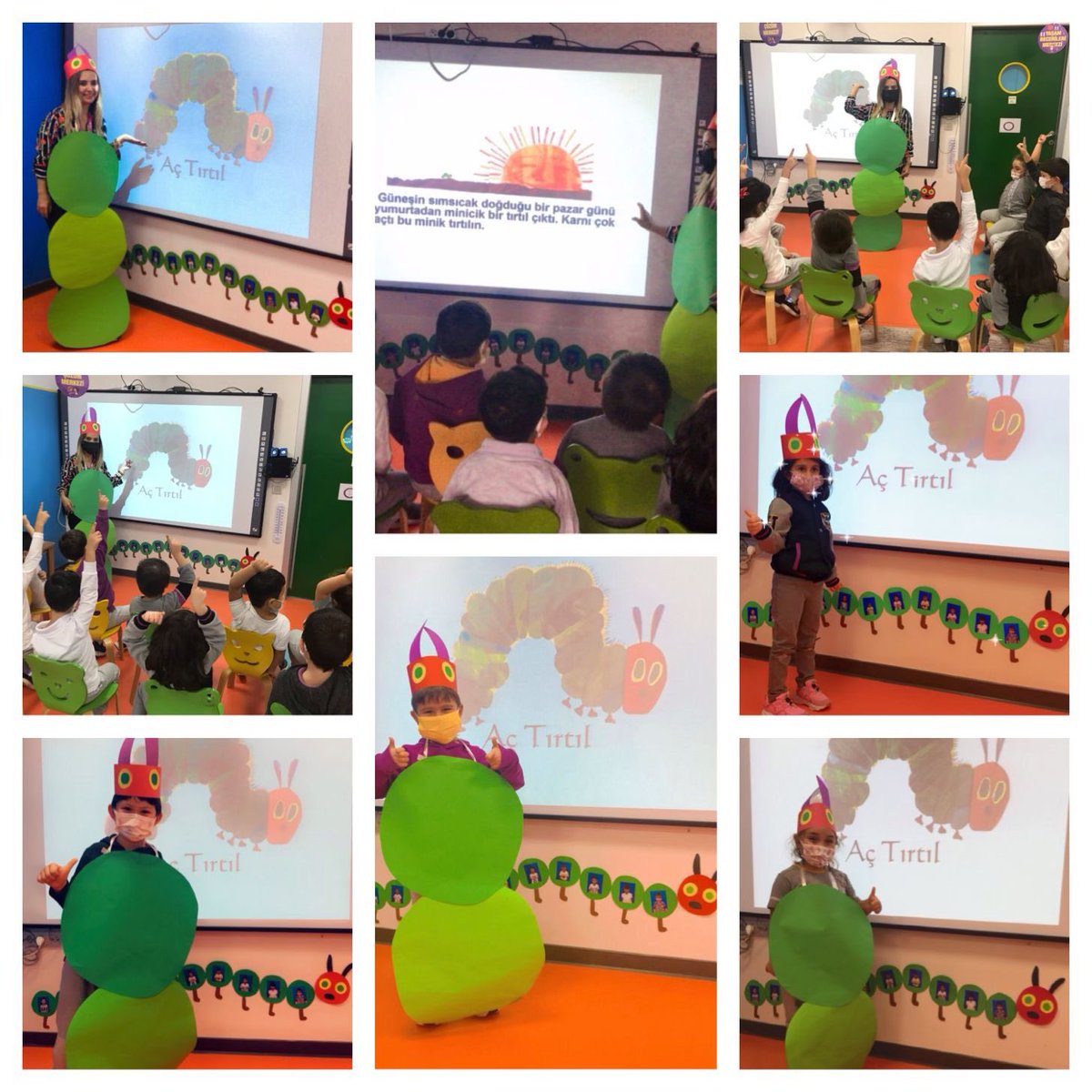 Kitap okuma zamanlarını etkili ve eğlenceli bir hale getirmek için merak uyandırıcı bir giriş yapmak çocukların dikkatini kitaba toplayabilmek açısından önemlidir. 📚🎈📌