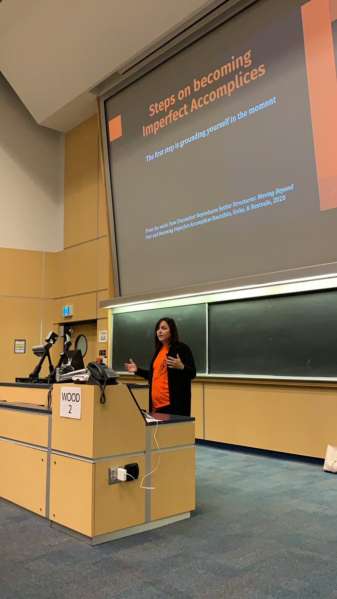 yvonnedtechtalk's tweet photo. @mcarolynroberts @UBCTeacherEd @ScarfeSandbox Let’s « step into this » together! » and proud to be an « imperfect accomplice » with you @mcarolynroberts - Thank you for being here! I’ll sit with your words and pause and reflect on them. #pltech ;) https://t.co/zSuSfskNKD