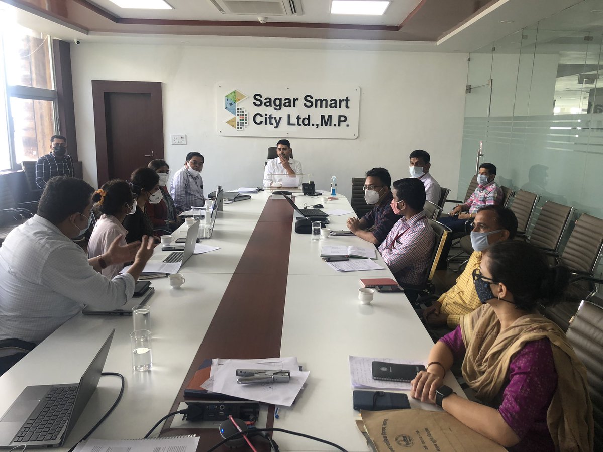 <a href="/WRIIndia/">WRI India</a> has partnered with <a href="/EpcoSkmcc/">EPCO, SKMCCC</a> to support <a href="/city_sagar/">Smart City Sagar</a> in developing its #Climate #Action #Plan. A stakeholders’ consultation, chaired by <a href="/CEO_Sagar/">Rahul Singh Rajpoot</a> was convened today to finalise the actions and recommendations.