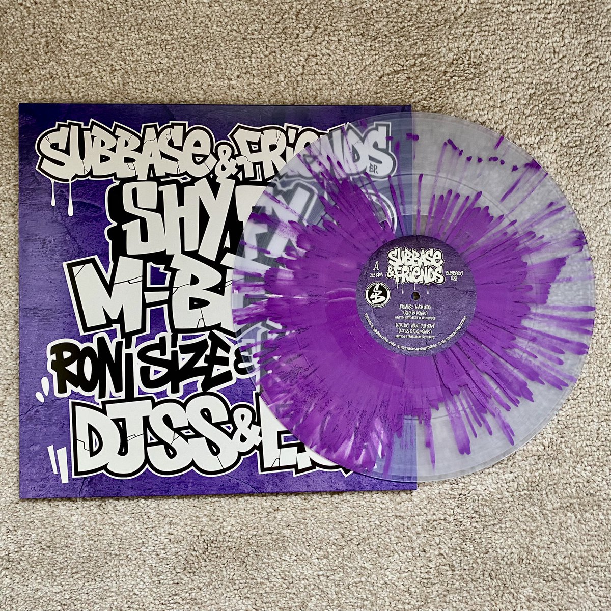 djjordan23uk's tweet image. The legends at #subbase just don’t stop releasing these amazing pieces of vinyl, epic tracks from all of the artists! @MarvellousCain @Coolhandflex_uk @djssformation @REMARC_JUNGLIS @ShyFX @ronisizebristol #vinyl #vinyldj #jungle #junglelegends #hardcore
