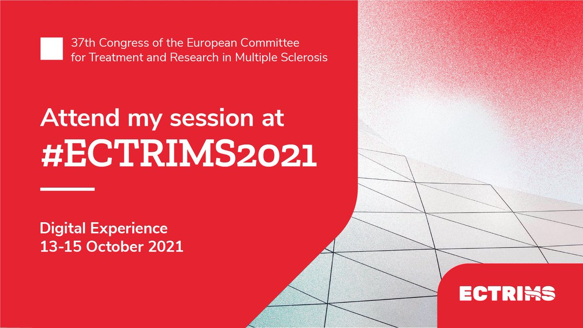 To all Ms nurses around the world Attend my session at #ECTRIMS2021 Quality of life and new approaches in the MS field. A new era for the digital care!