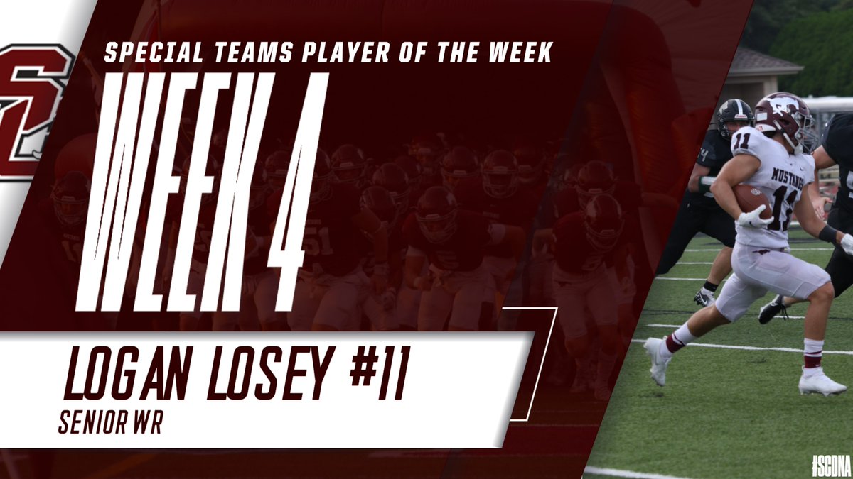 Week 4⃣ Special Teams Player of the Week ⤵️

#SCDNA