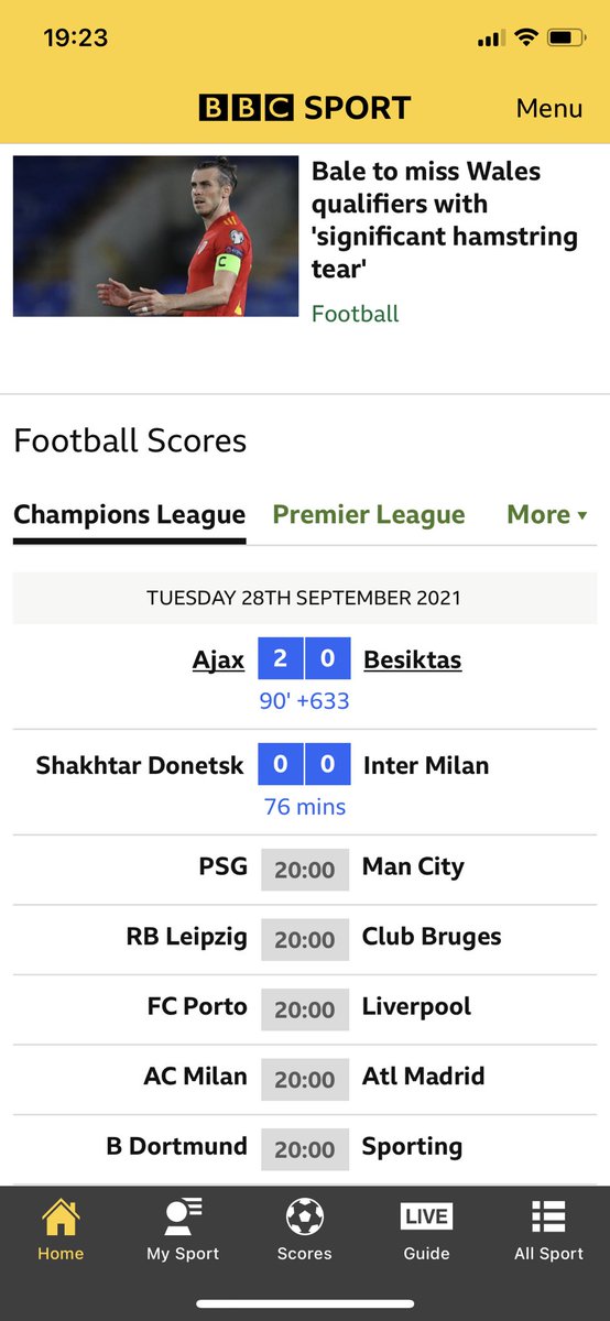 EdSharps's tweet image. Must have been a pretty bad injury. #bbcfootball