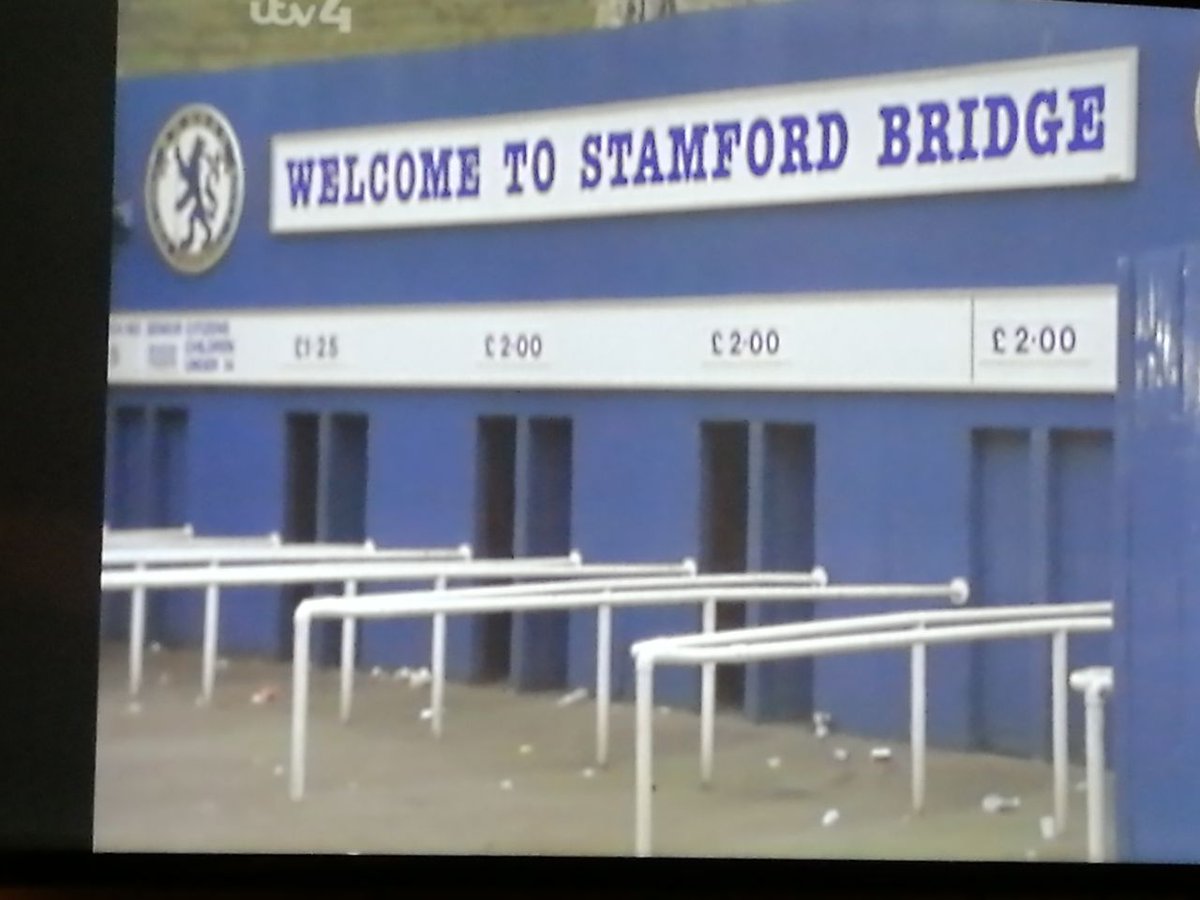 MrAlppk's tweet photo. @ChelseaFC prices in 1980 https://t.co/PLGfYQpggO