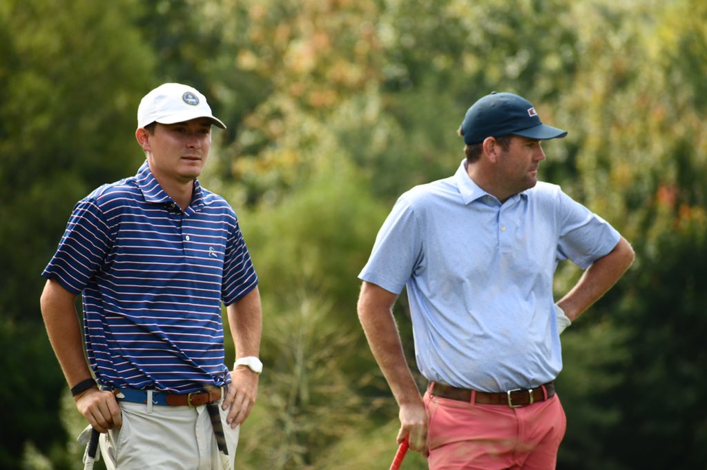 The second round of the E-Z-GO Pro-Pro Championship is underway <a href="/The_McLemore/">McLemore</a>. 

Leaderboard: bit.ly/3zIYG9G