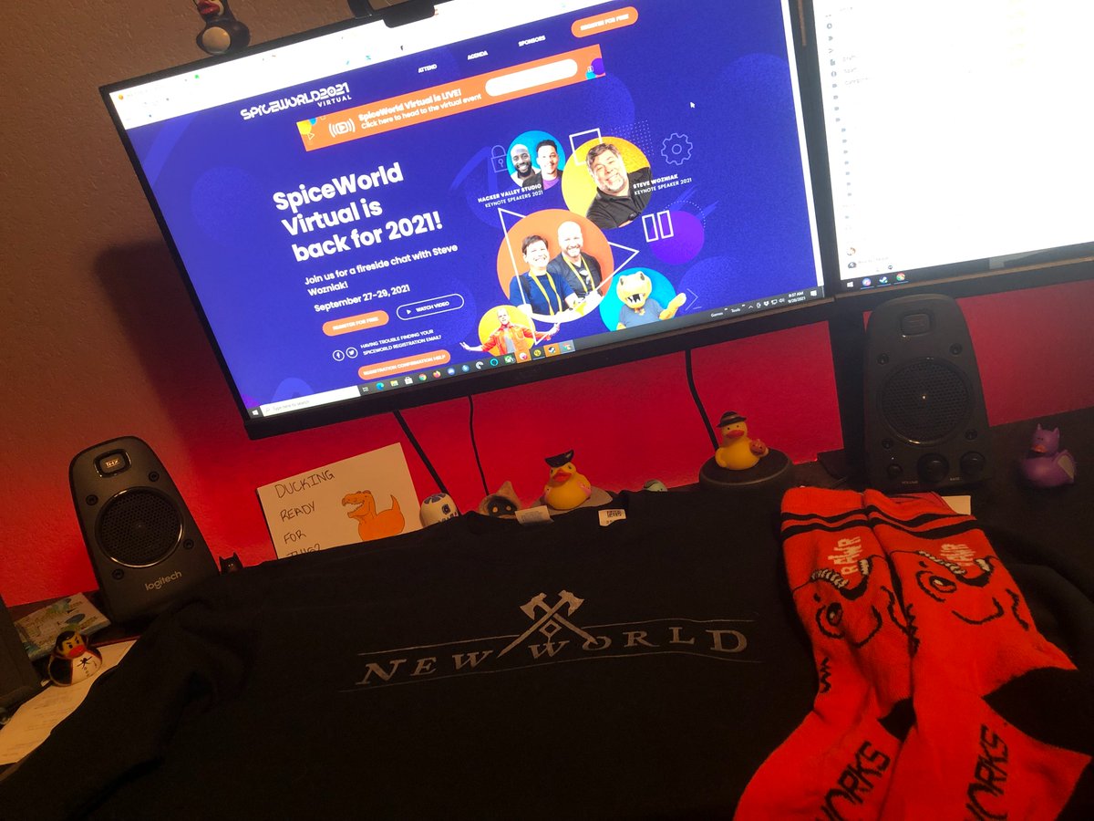 Spiceworks's tweet photo. We ❤️ seeing so many of you enjoying #SpiceWorldVirtual. Keep sharing your experiences, and don’t forget to tag us! https://t.co/jaYbQ7hNZT