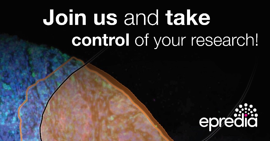 Last call to register for the #SpatialBiology US: ONLINE conference and join #Epredia as we demonstrate a groundbreaking workflow in support of advanced bioinformatics research, achieving one week’s worth of manual work in just one day. Register here: ow.ly/Jgyt50Gi6Dh