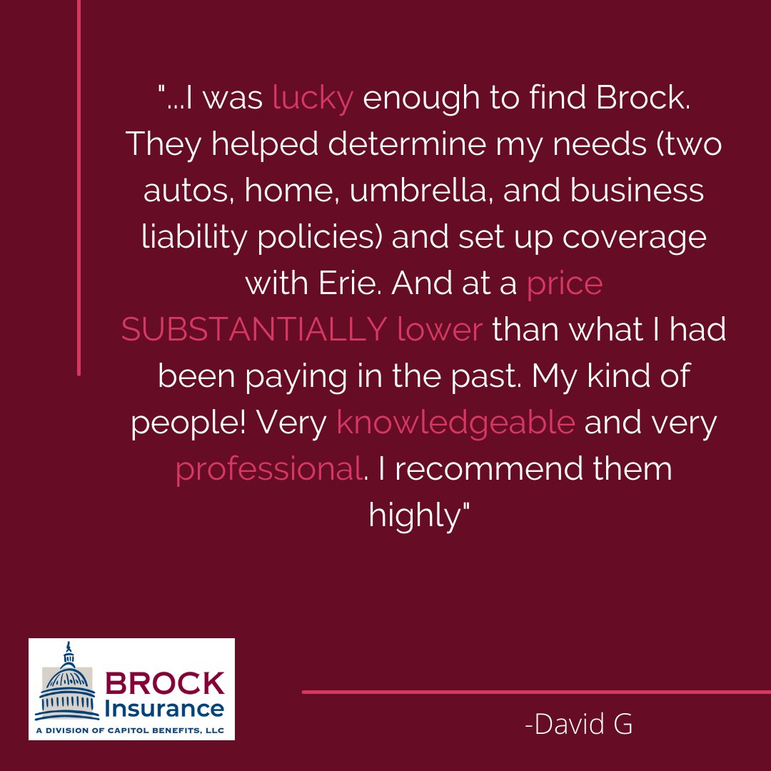 Brock_Insurance's tweet photo. We are always here for you when it comes to finding the right coverage at fair prices. We appreciate your recommendations! https://t.co/C13ifybHp9