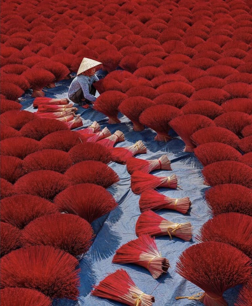 Bdoor (@bdoor_net) on Twitter photo This woman is drying #incense sticks a stage in making incense in Quang Phu Cau, Hanoi #Vietnam
Image by @ptkhanhhvnh
Curator <a href="/munllonch/">Montse Domínguez i Munllonch</a>
#phototravel #photo #photography #photooftheday #photographer #photogram #travelphotography #travel #phototraveling #phototrip This woman is drying #incense sticks a stage in making incense in Quang Phu Cau, Hanoi #Vietnam
Image by @ptkhanhhvnh
Curator <a href="/munllonch/">Montse Domínguez i Munllonch</a>
#phototravel #photo #photography #photooftheday #photographer #photogram #travelphotography #travel #phototraveling #phototrip