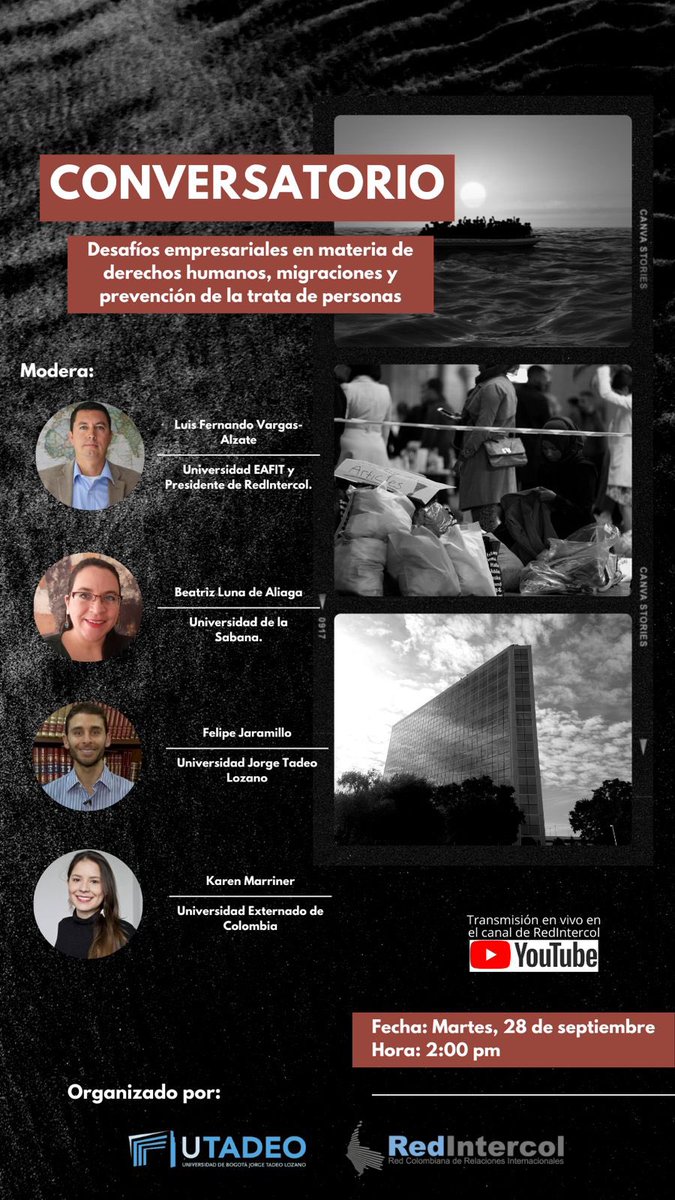 bsuarez24's tweet photo. Muy invitados a este evento! @Utadeo_edu_co https://t.co/qwnF860pA9