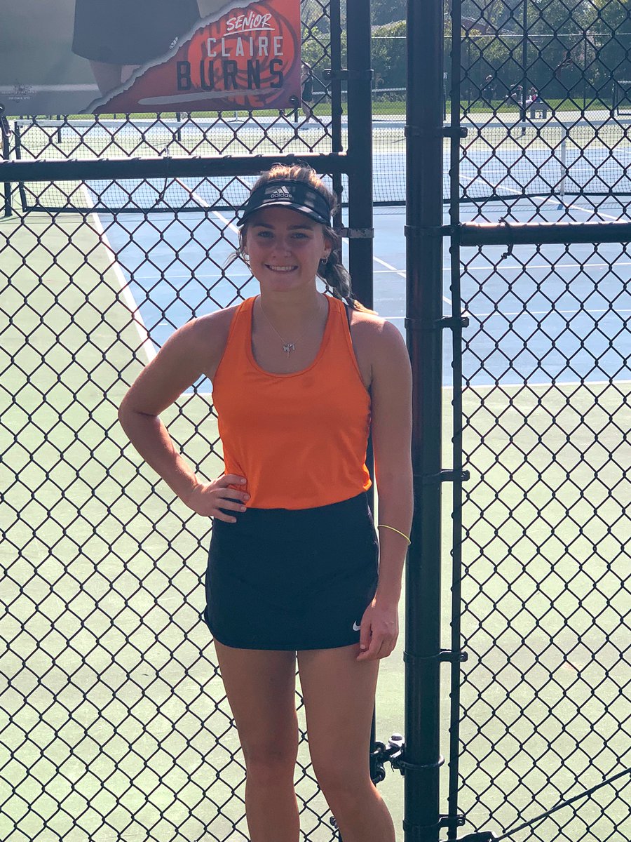 WHSCaneAD's tweet photo. Congratulations Claire Burns
1st Singles Champion

Claire is a 4X 1st Team SBAAC at 1st Singles
She also became the All Time leader in wins for both the boys and girls program with 103!
Impressive!! https://t.co/XtAwzE2uaO