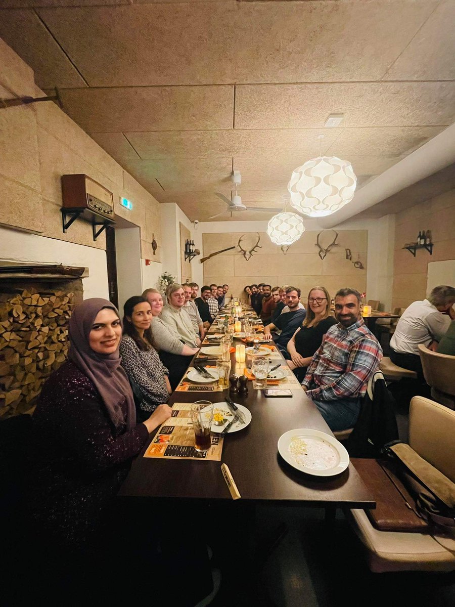 Kashif Rabbani (@chkashifrabbani) on Twitter photo Congratulating <a href="/Kuzeko/">M. Lissandrini</a> on his promotion as Assistant Professor 🎉
#SurpriseDinnerParty #AAU #FlammenAalborg Congratulating <a href="/Kuzeko/">M. Lissandrini</a> on his promotion as Assistant Professor 🎉
#SurpriseDinnerParty #AAU #FlammenAalborg