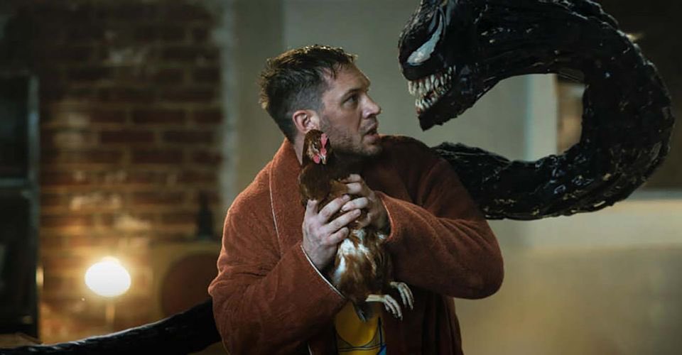 Tom Hardy é fantástico em #Venom2 - um filme que alegre e loucamente se inclina para seu tom hilário e sombrio e muito mais. Definitivamente as vibrações NATURAL BORN KILLERS de nossos vilões,mas é Hardy quem rouba todas as cenas com uma performance única que é TÃO(

-<a href="/ErikDavis/">Erik Davis</a>