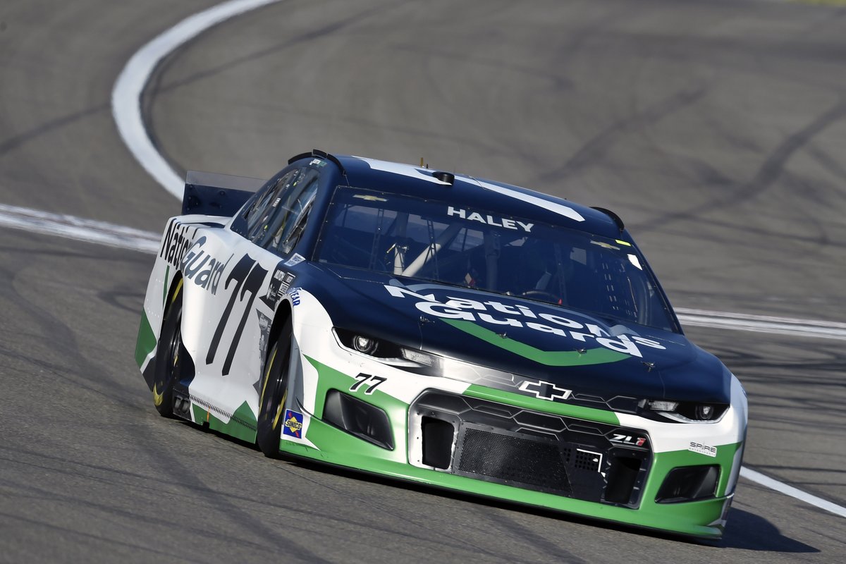 SpireMotorsport's tweet image. Our guys fought hard, all night long!

@CoreyLaJoie | @Justin_Haley_ 

#SouthPoint400