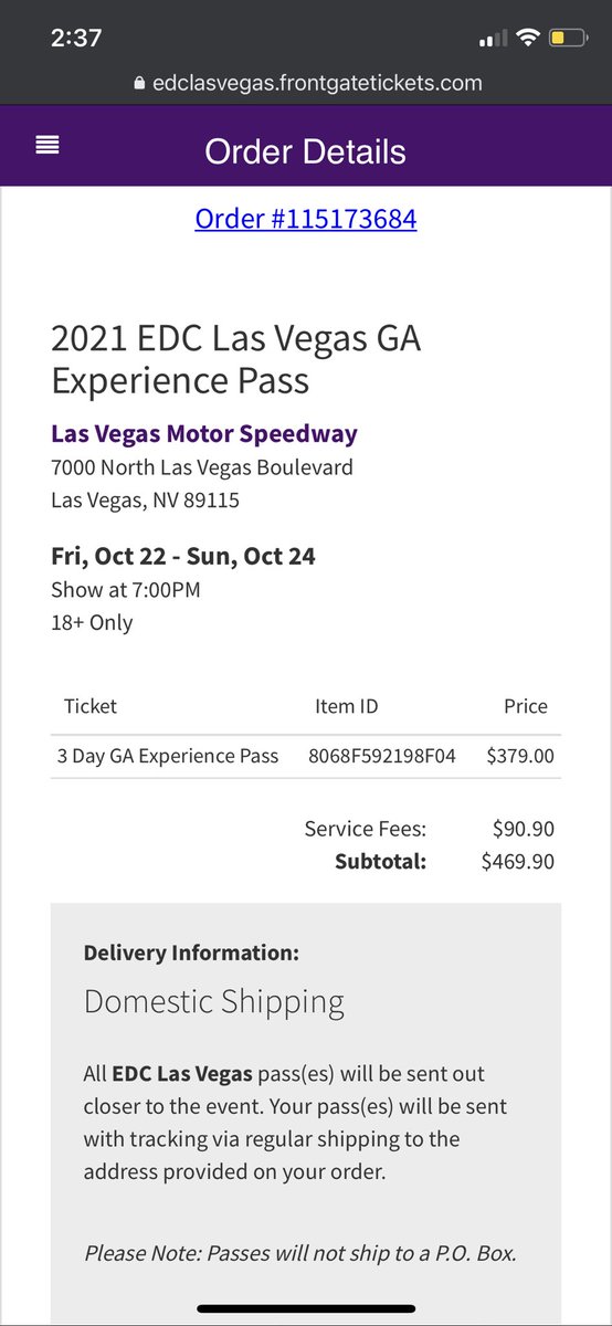camdynmar's tweet photo. EDC LAS VEGAS TICKET FOR SALE!! Can no longer go due to work 🥺😭 DM for details!! Please share https://t.co/j15nji6TOP