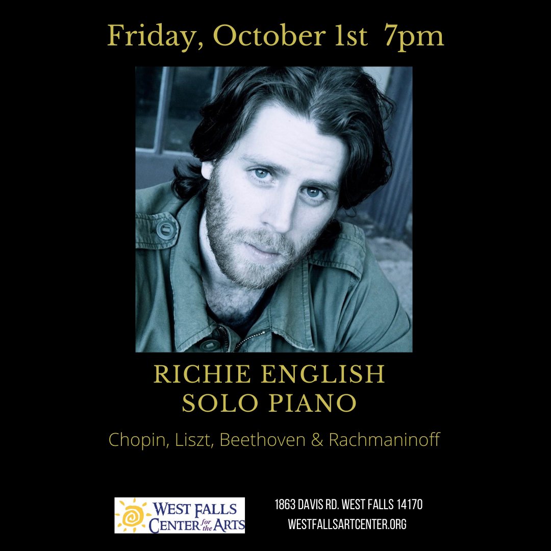 Opening for Richie English this Friday will be there very talented Andrew Janowski!
westfallsartcenter.org/latest-events/…
<a href="/westfallsart/">West Falls Center for the Arts</a> @wnedpbs@4buffalomusic <a href="/EA/">Electronic Arts</a> <a href="/eastauroranews/">EastAuroraAdvertiser</a> <a href="/EastAuroraNY/">East Aurora, NY</a>