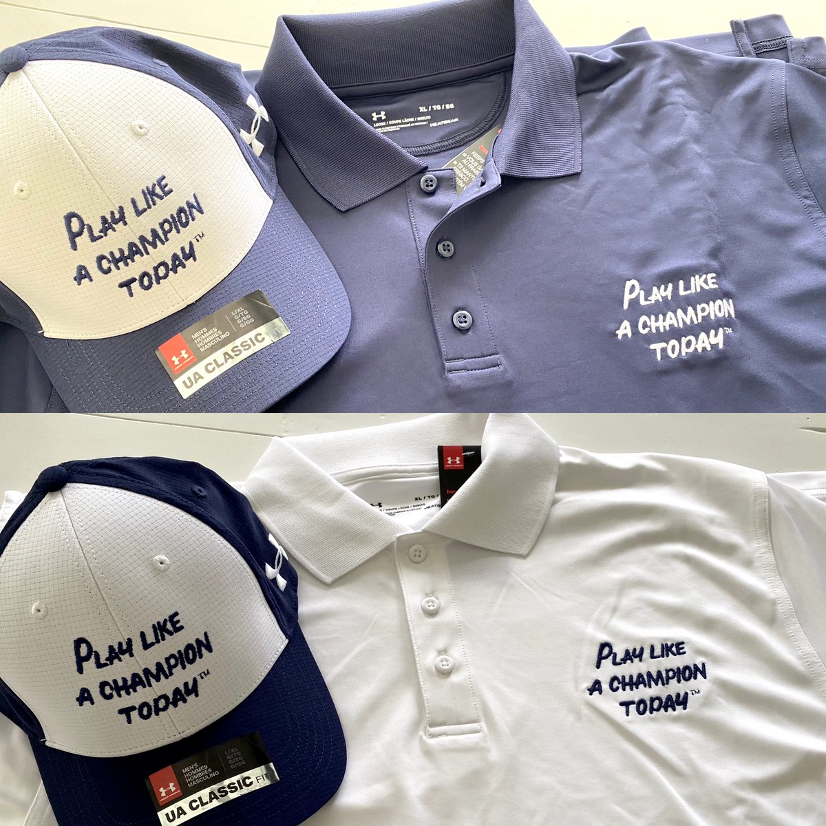 Play Like A Champion Today official (@plactofficial) on Twitter photo #GIVEAWAY ALERT In honor of #playlikeachampiontoday we wanted to do a giveaway featuring PLACT swag!
TWO winners will win a PLACT Hat and Polo.
To enter:
1. Follow us <a href="/PLACTofficial/">Play Like A Champion Today official</a>
2. Retweet & Tag a friend
3. Winners announced Saturday 10/2 at 10:00am PST #GIVEAWAY ALERT In honor of #playlikeachampiontoday we wanted to do a giveaway featuring PLACT swag!
TWO winners will win a PLACT Hat and Polo.
To enter:
1. Follow us <a href="/PLACTofficial/">Play Like A Champion Today official</a>
2. Retweet & Tag a friend
3. Winners announced Saturday 10/2 at 10:00am PST