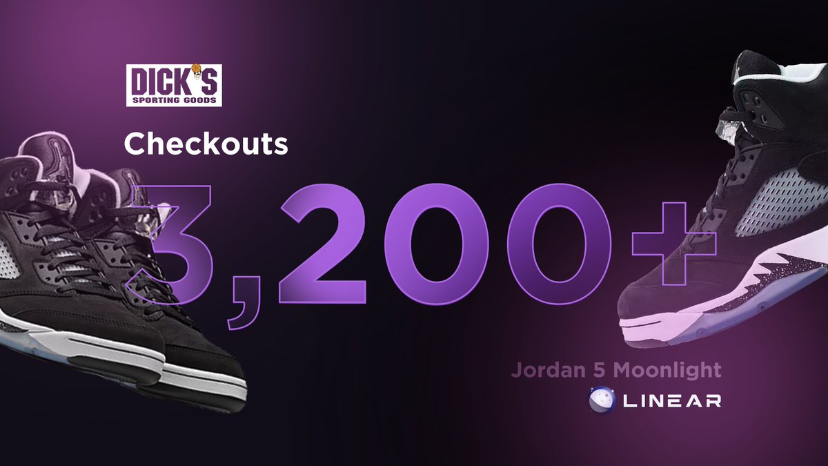 Saturday's Jordan 5 "Moonlight" release was a breeze for our users. 🍃

Thousands of pairs were secured yet again. 🚀🌙

Retweet &amp; Reply for a chance at a MONTHLY in your DM.📬