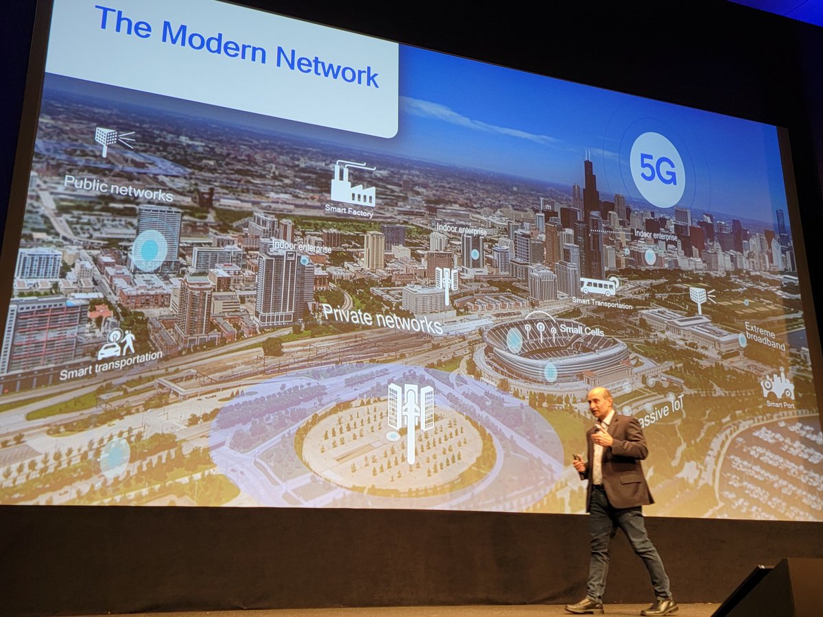 anshelsag's tweet photo. .@durga_malladi talks about how important interoperability will be to ensure the continuity across private and public networks however they are deployed to ensure constant mobility. #SmartCity #SmartCitiesAccelerate https://t.co/WX9qMEz0gO