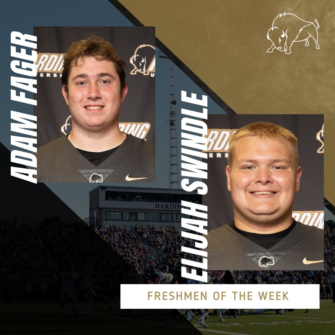 Harding Football tweet media