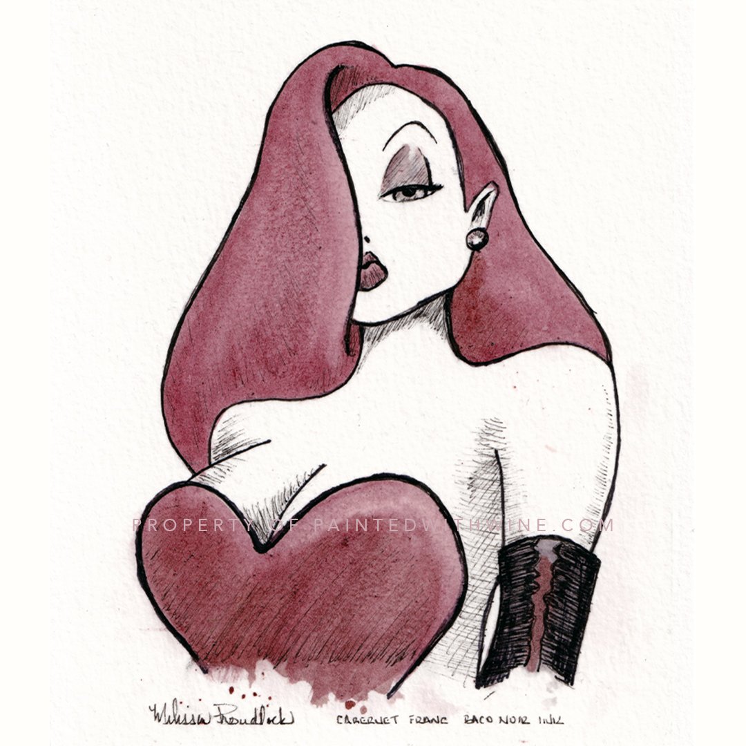 Proudlocka's tweet photo. #JessicaRabbit from #WhoFramedRogerRabbit is now available through my online store!
https://t.co/OvcXMARC8o
#wine #ArtistOnTwitter https://t.co/Lm3dTSotMw