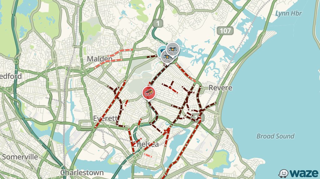 Unusual Traffic BOS tweet media
