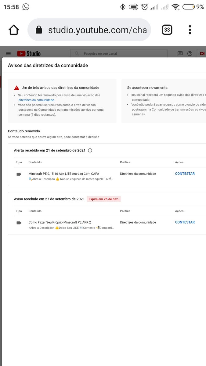 Parece q isso é um começo do fim..