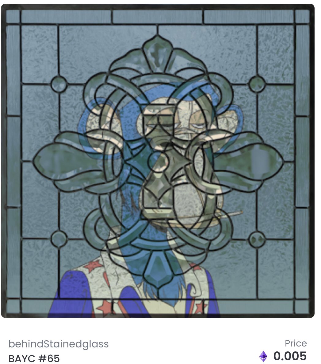 BehindstainedG's tweet photo. #nft #behindstainedglass @opensea #openseanft #nftgallery #nftshilling #nfttrending #newnft #trendingnft #nfttrends #openseanft #nftopensea #NFTCommunity #nftlover #nftartist https://t.co/wPDh0tTttO https://t.co/oLszGFmjkt