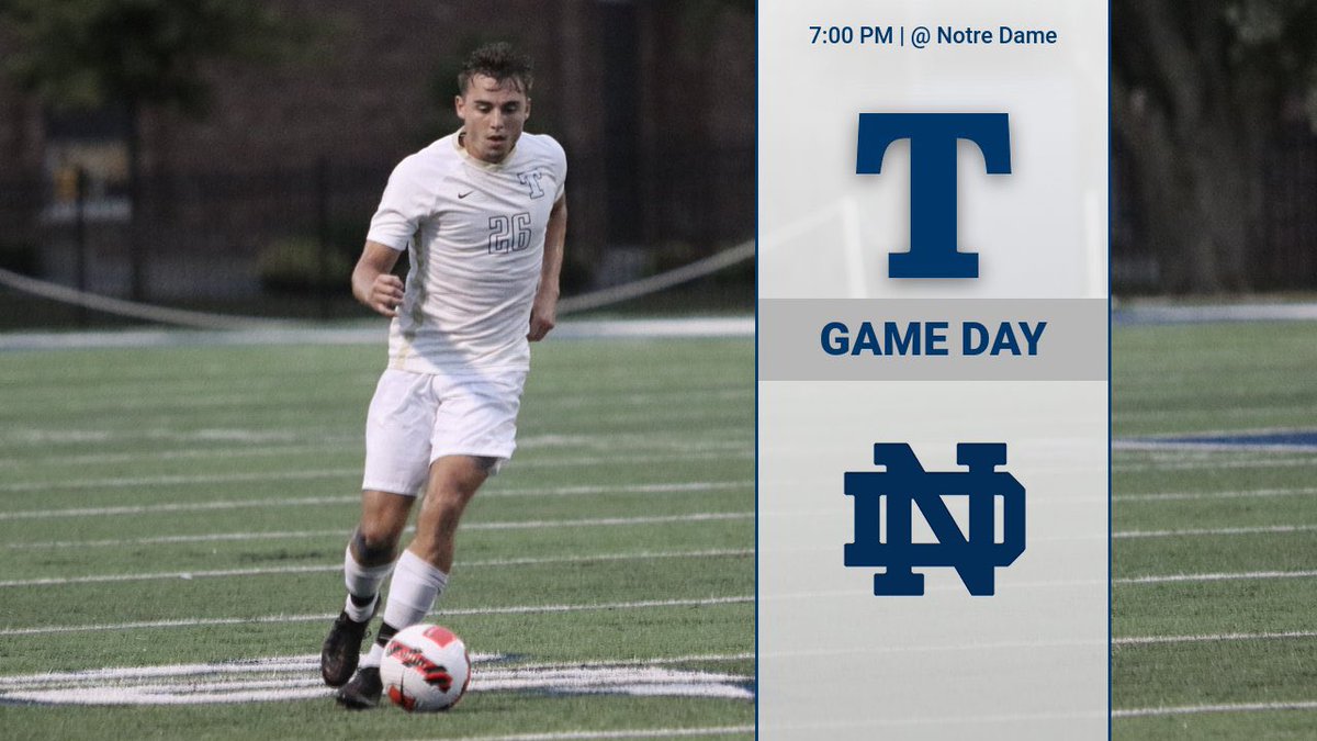 TrineAthletics's tweet image. Men’s Soccer is on the road today @ Notre Dame!⚽️